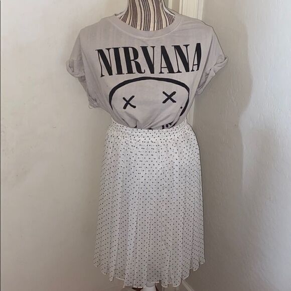 Organic By John Patrick Polka Dot Skirt - Picture 4 of 10